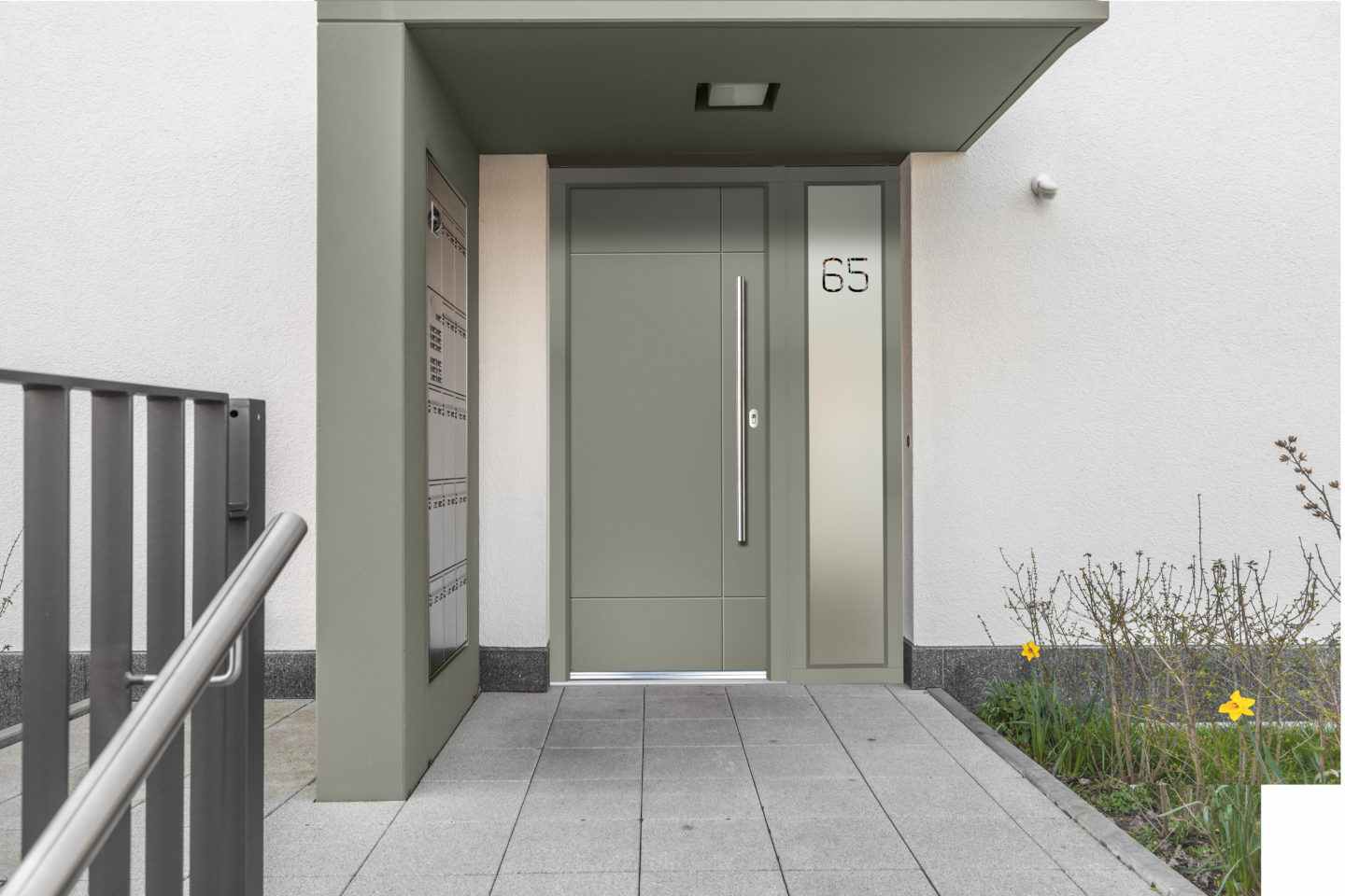 hallmark grey entrance door